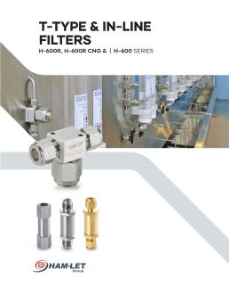 T-type & In-line Filters - H600 Series