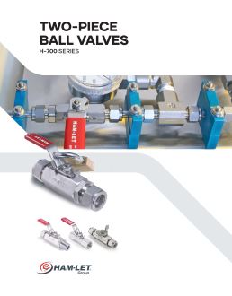 Two-piece Ball Valves - H-700 series