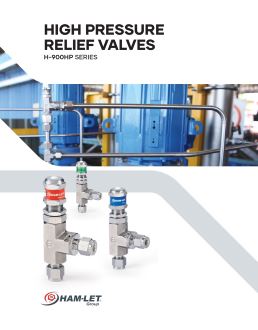 High Pressure Relief Valves - H-900HP Series