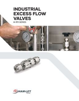 Industrial Excess Flow Valves - H-911 Series