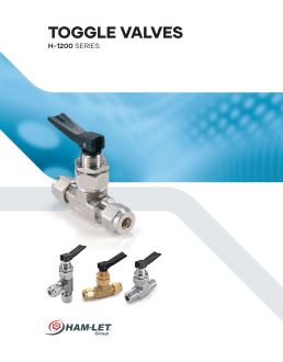 Toggle Valves - H-1200 Series