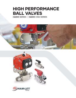 High Performance Ball Valves - H-6800 Series