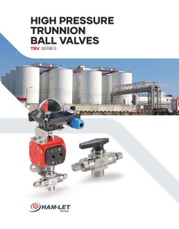 High Pressure Trunnion Ball Valves