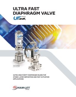 Ultra Fast Diaphragm Valve - UF Series